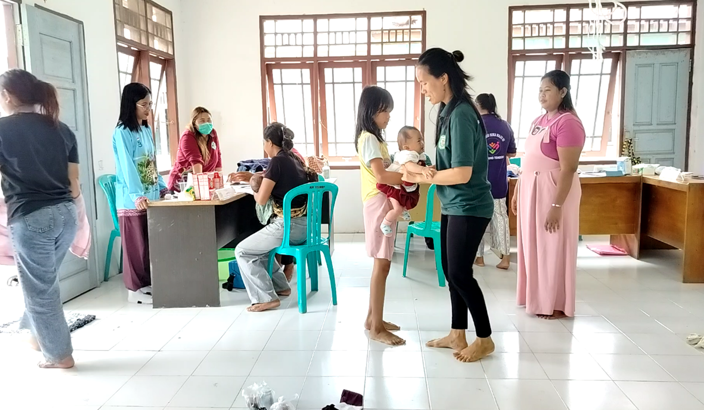 Aktivitas layanan Posyandu Sukamaju 3 Kampung Tondoh dalam pemantauan kesehatan balita